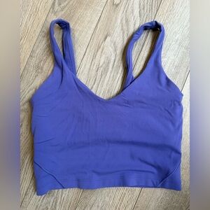 Lululemon align tank CHARGED INDIGO size 4